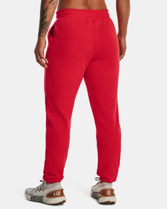 Women's UA Terry Lunar New Year Joggers, Red, pdpMainDesktop image number 1
